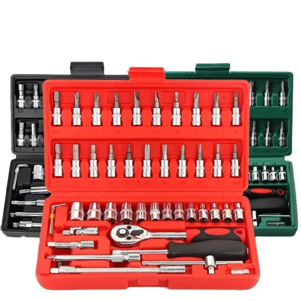 46pcs Socket Wrench Set - 图片 2