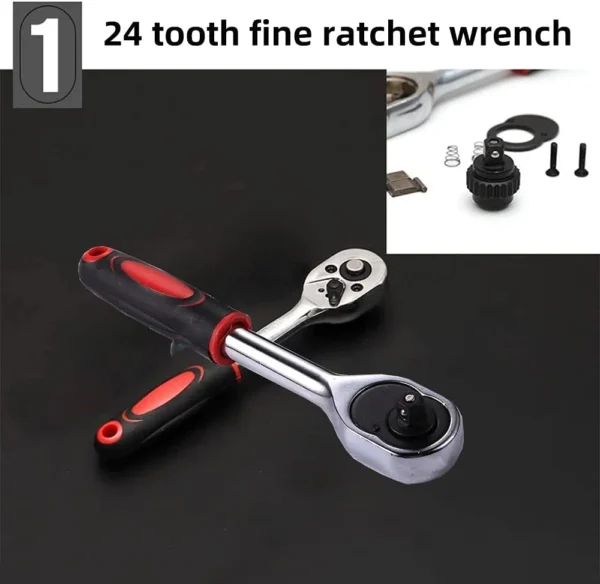 46pcs Socket Wrench Set - 图片 3