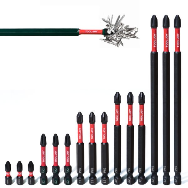 TOOLJOY Phillips Impact Torsion tool bits 75mm - 图片 3